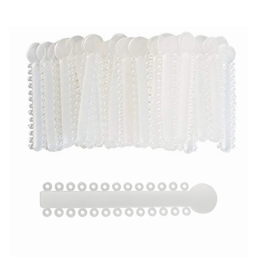 Orthodontic ligature ties
